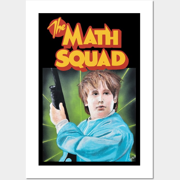 Math Squad Wall Art by Shock Shop